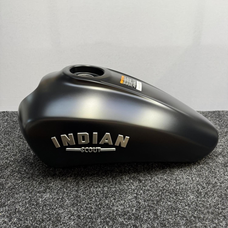 Indian Scout Bobber / Rogue Fuel Tank In Matt Black